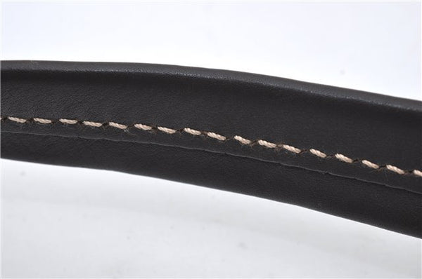 Authentic GUCCI GG Crystal Shoulder Hand Bag PVC Leather 223965 Brown 5176E