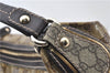 Authentic GUCCI GG Crystal Shoulder Hand Bag PVC Leather 223965 Brown 5176E
