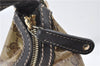 Authentic GUCCI GG Crystal Shoulder Hand Bag PVC Leather 223965 Brown 5176E