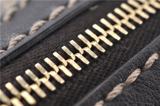 Authentic GUCCI GG Crystal Shoulder Hand Bag PVC Leather 223965 Brown 5176E