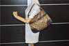 Authentic GUCCI GG Crystal Shoulder Hand Bag PVC Leather 223965 Brown 5176E