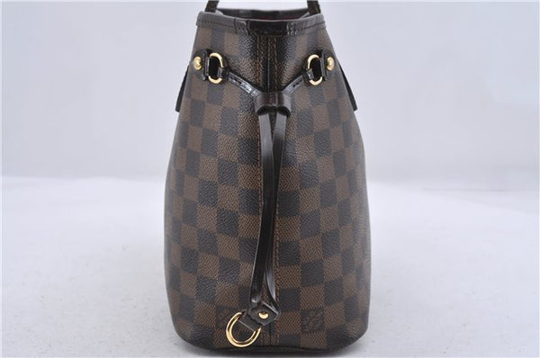 Authentic Louis Vuitton Damier Neverfull PM Tote Bag N51109 LV 5177D