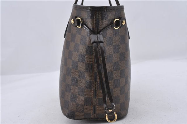 Authentic Louis Vuitton Damier Neverfull PM Tote Bag N51109 LV 5177D