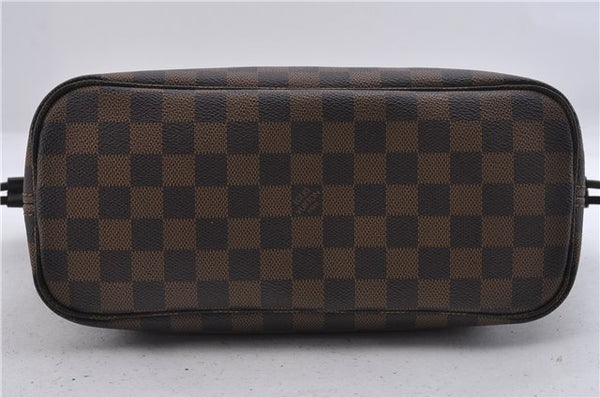 Authentic Louis Vuitton Damier Neverfull PM Tote Bag N51109 LV 5177D