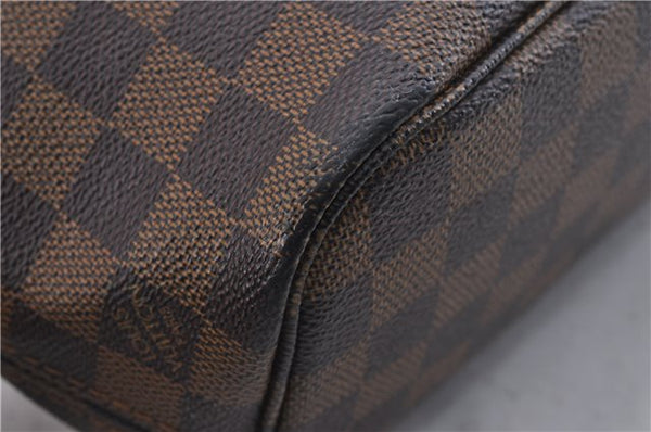 Authentic Louis Vuitton Damier Neverfull PM Tote Bag N51109 LV 5177D