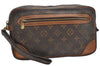 Auth Louis Vuitton Monogram Marly Dragonne GM Clutch Hand Bag M51825 LV 5178D