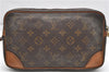 Auth Louis Vuitton Monogram Marly Dragonne GM Clutch Hand Bag M51825 LV 5178D