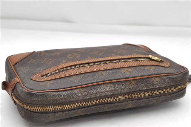 Auth Louis Vuitton Monogram Marly Dragonne GM Clutch Hand Bag M51825 LV 5178D