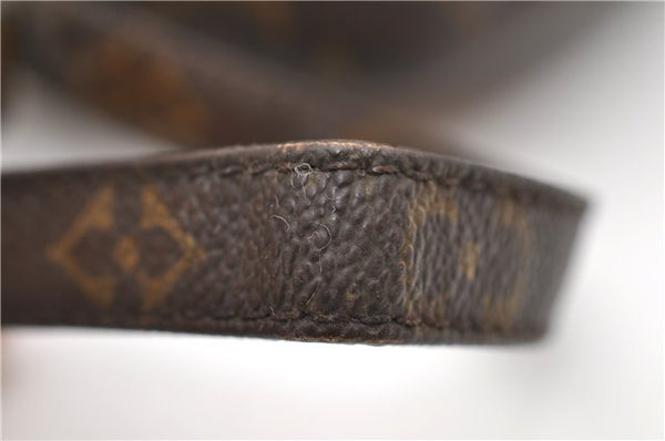 Auth Louis Vuitton Monogram Marly Dragonne GM Clutch Hand Bag M51825 LV 5178D