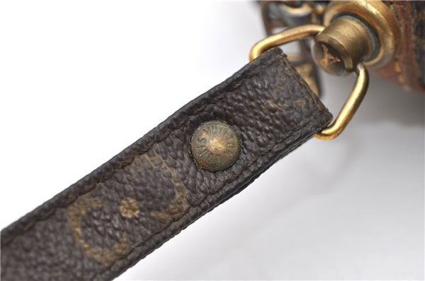 Auth Louis Vuitton Monogram Marly Dragonne GM Clutch Hand Bag M51825 LV 5178D