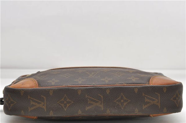 Auth Louis Vuitton Monogram Marly Dragonne GM Clutch Hand Bag M51825 LV 5178D