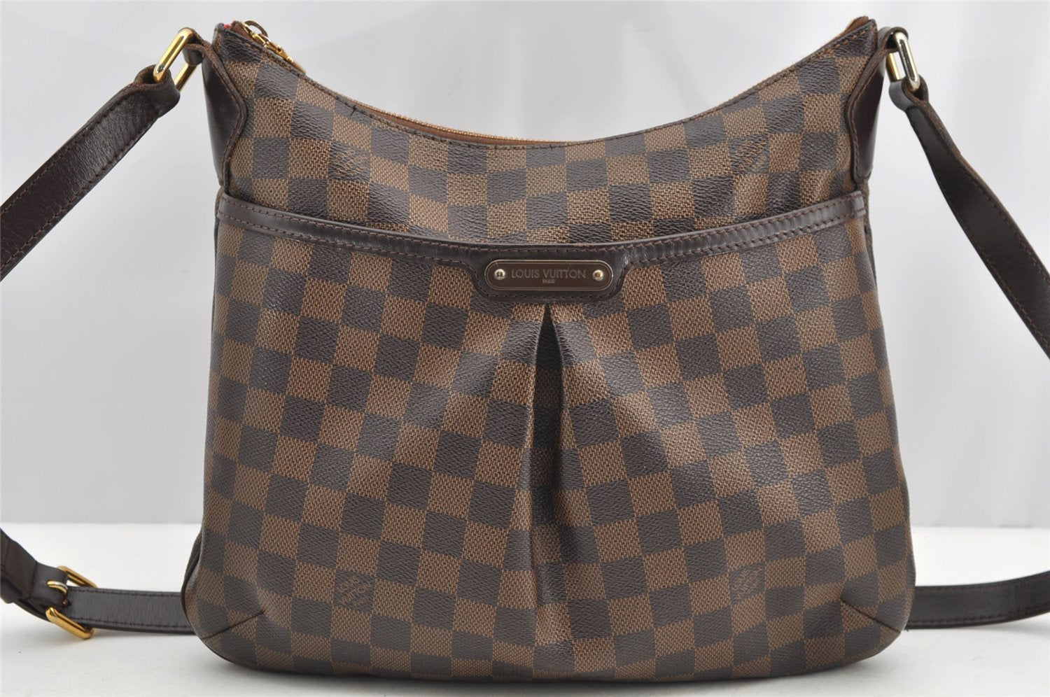 Authentic Louis Vuitton Damier Bloomsbury GM Shoulder Cross Bag N42250 LV 5178I