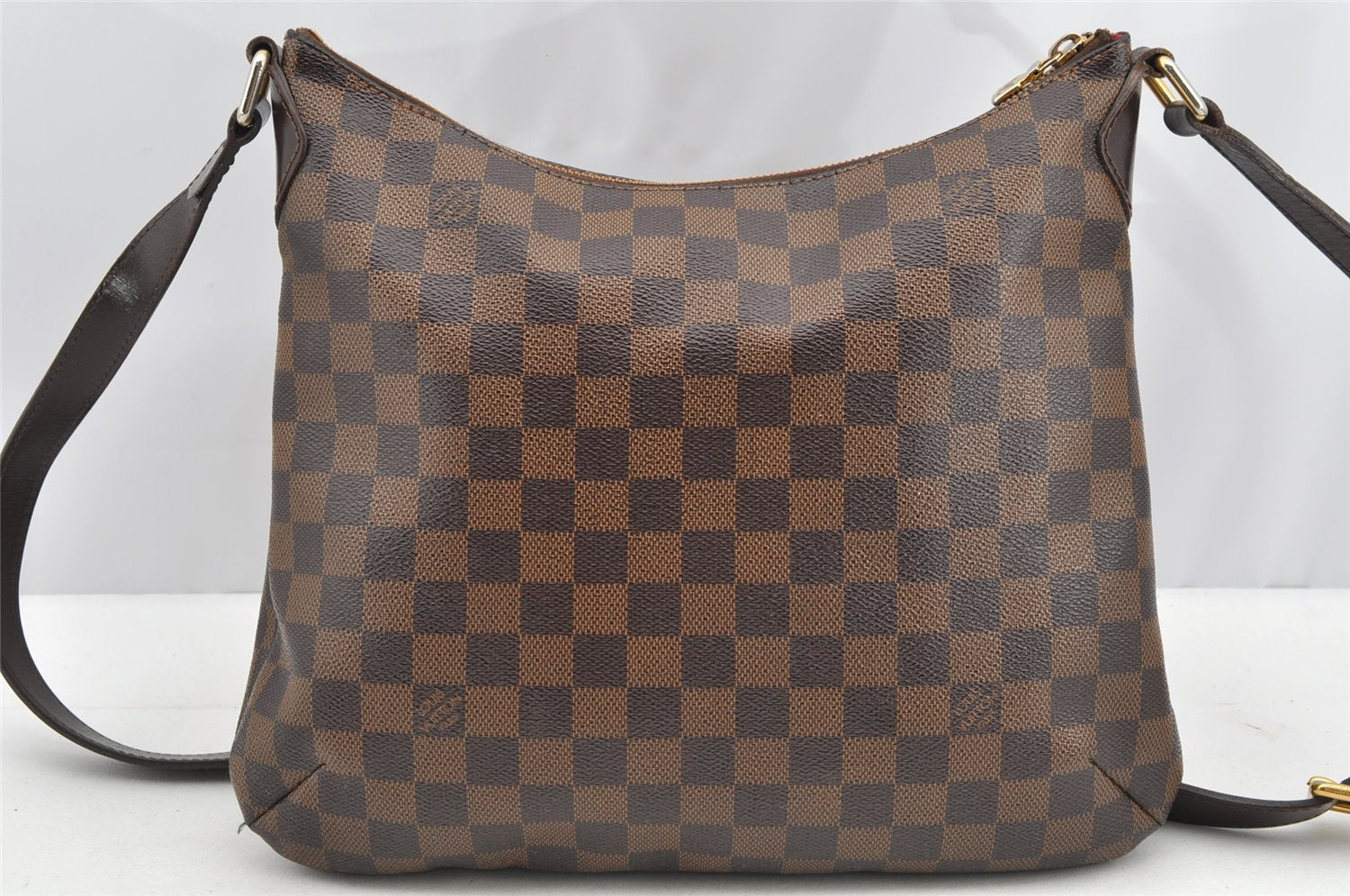 Authentic Louis Vuitton Damier Bloomsbury GM Shoulder Cross Bag N42250 LV 5178I