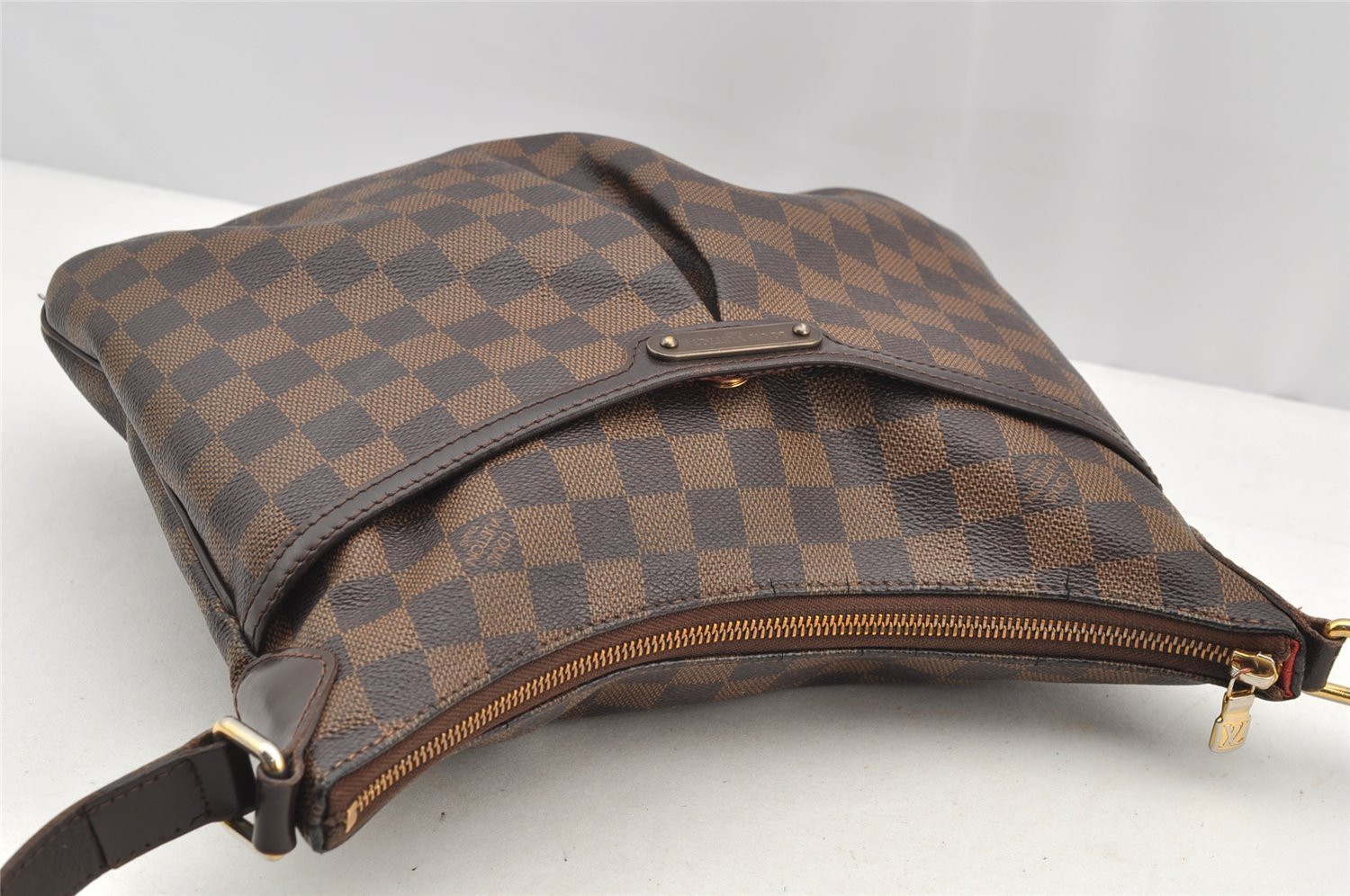 Authentic Louis Vuitton Damier Bloomsbury GM Shoulder Cross Bag N42250 LV 5178I