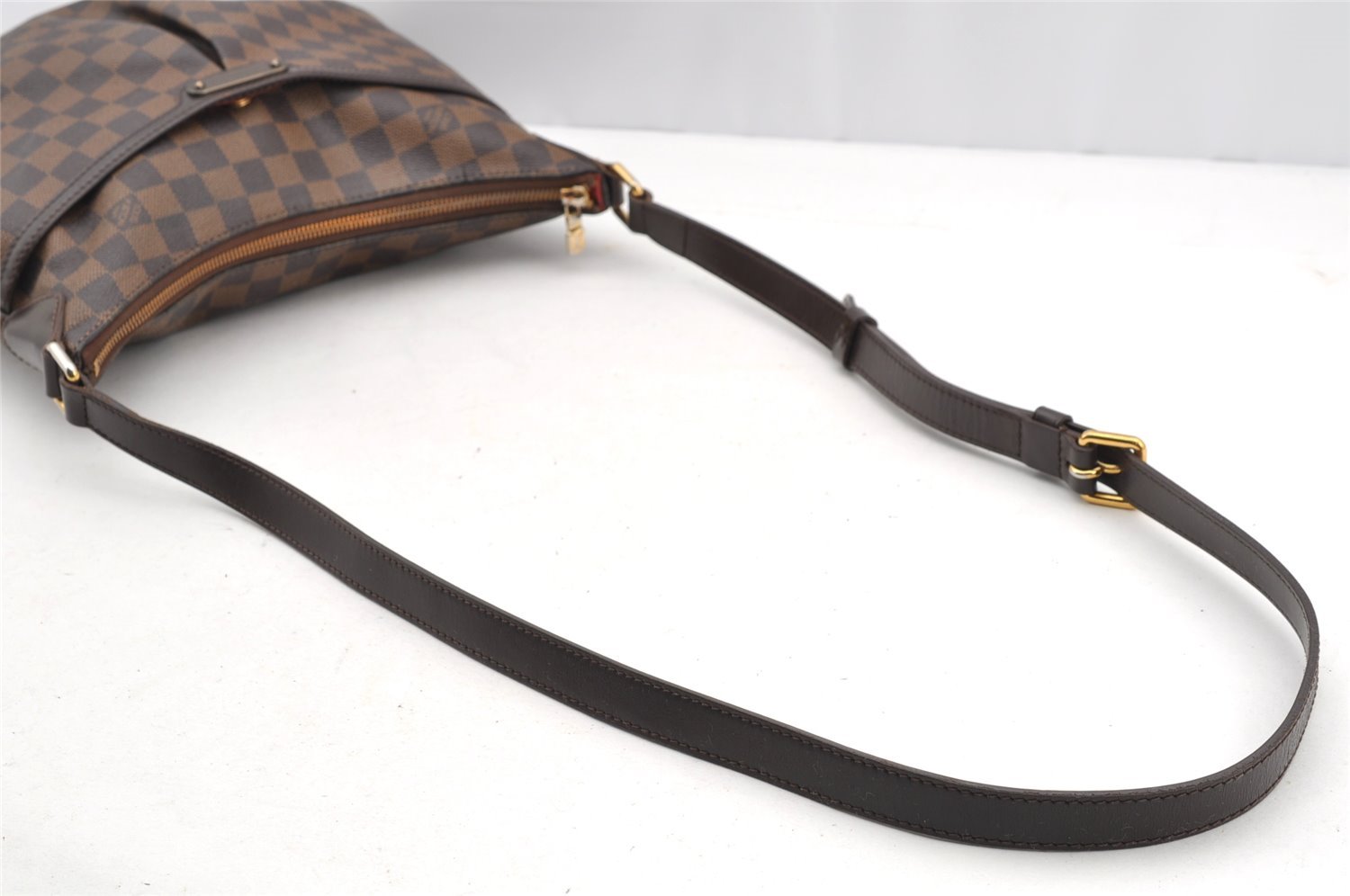 Authentic Louis Vuitton Damier Bloomsbury GM Shoulder Cross Bag N42250 LV 5178I