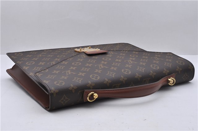 Auth Louis Vuitton Monogram Porte Documents Bandouliere M53338 Briefcase 5179D