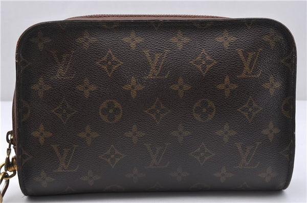 Authentic Louis Vuitton Monogram Orsay Clutch Hand Bag M51790 LV 5180D