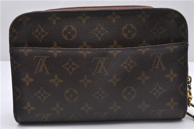 Authentic Louis Vuitton Monogram Orsay Clutch Hand Bag M51790 LV 5180D