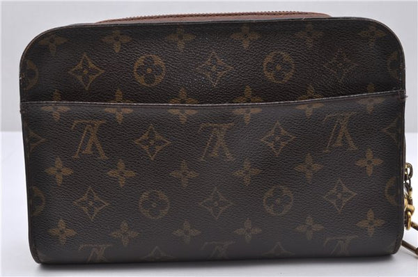 Authentic Louis Vuitton Monogram Orsay Clutch Hand Bag M51790 LV 5180D