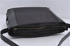 Authentic CELINE C Macadam Blason Shoulder Bag Canvas Leather Black 5181D