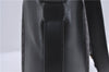 Authentic CELINE C Macadam Blason Shoulder Bag Canvas Leather Black 5181D