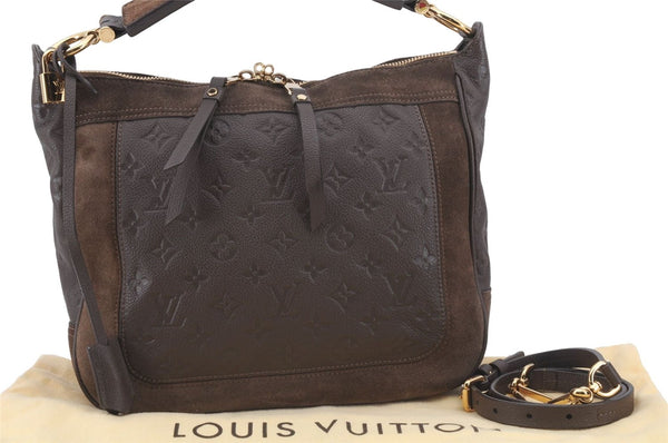 Louis Vuitton Monogram Empreinte Audacieuse PM Shoulder Bag M94175 Brown 5183D