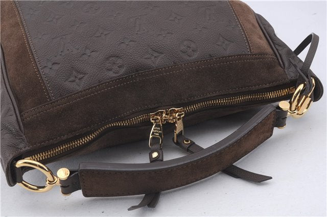 Louis Vuitton Monogram Empreinte Audacieuse PM Shoulder Bag M94175 Brown 5183D