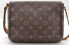 Authentic Louis Vuitton Monogram Musette Tango Shoulder Bag M51257 LV 5183I