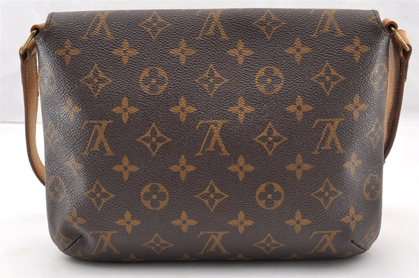 Authentic Louis Vuitton Monogram Musette Tango Shoulder Bag M51257 LV 5183I