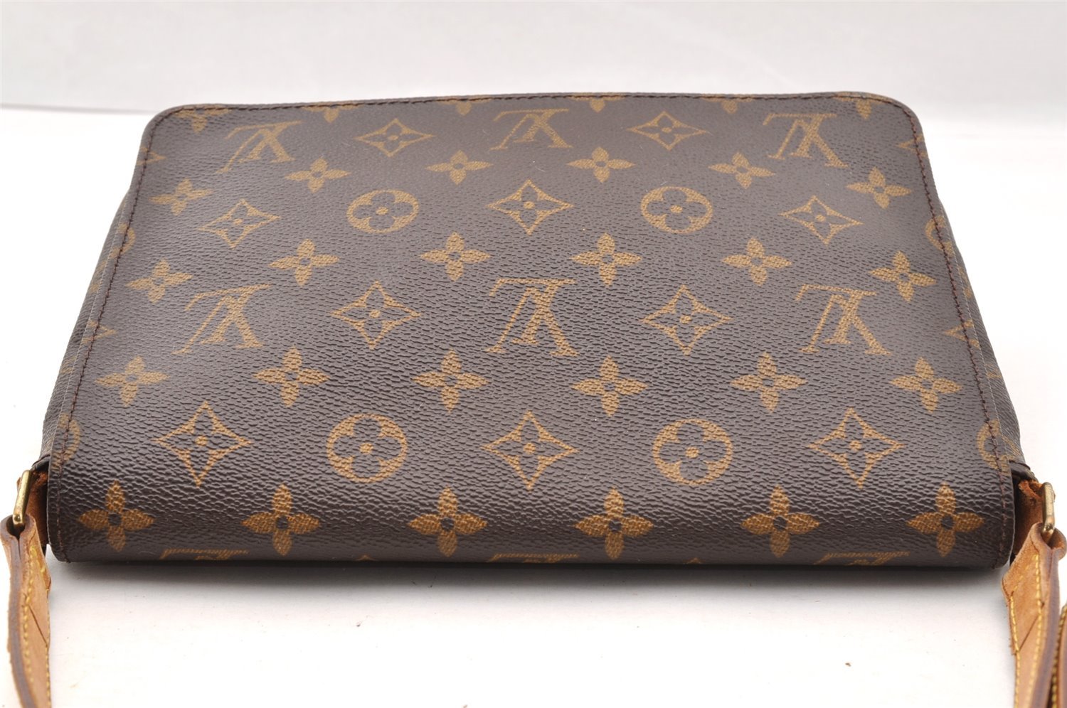 Authentic Louis Vuitton Monogram Musette Tango Shoulder Bag M51257 LV 5183I