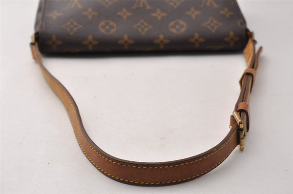 Authentic Louis Vuitton Monogram Musette Tango Shoulder Bag M51257 LV 5183I