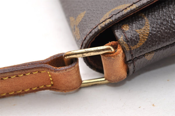 Authentic Louis Vuitton Monogram Musette Tango Shoulder Bag M51257 LV 5183I