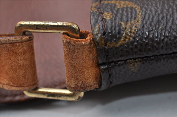 Authentic Louis Vuitton Monogram Musette Tango Shoulder Bag M51257 LV 5183I