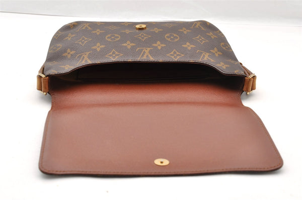 Authentic Louis Vuitton Monogram Musette Tango Shoulder Bag M51257 LV 5183I