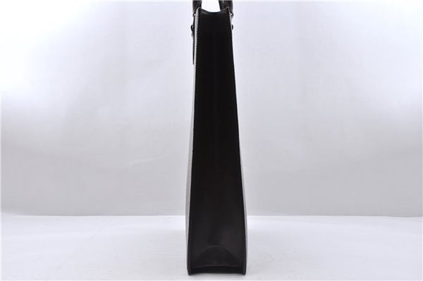 Authentic Louis Vuitton Epi Leather Sac Plat Tote Bag M5908D Brown LV 5184D