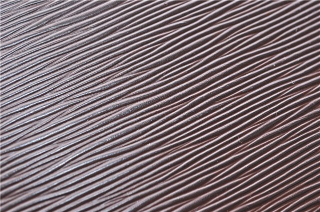 Authentic Louis Vuitton Epi Leather Sac Plat Tote Bag M5908D Brown LV 5184D