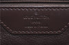 Authentic Louis Vuitton Epi Leather Sac Plat Tote Bag M5908D Brown LV 5184D