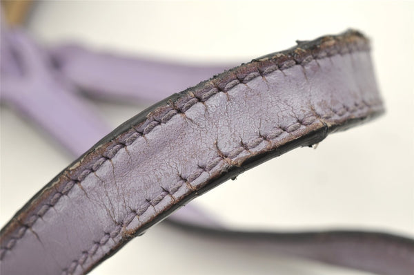 Authentic GUCCI Craft Shoulder Tote Bag GG Canvas Leather 269878 Brown 5185I