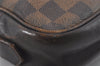 Authentic Louis Vuitton Damier Trousse Toilette Clutch Hand Bag N47623 LV 5186I