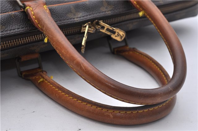 Auth Louis Vuitton Monogram Porte Documents Voyage Briefcase M53361 LV 5189D