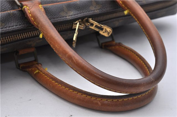 Auth Louis Vuitton Monogram Porte Documents Voyage Briefcase M53361 LV 5189D