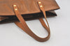 Authentic Louis Vuitton Vernis Reade MM Hand Bag Brown M91143 LV 5189I