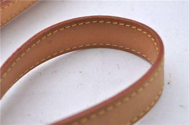 Auth Louis Vuitton Vernis Thompson Street Shoulder Bag Beige M91070 LV 5190D