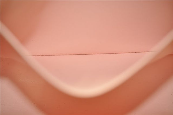 Auth Louis Vuitton Vernis Thompson Street Shoulder Bag Beige M91070 LV 5190D