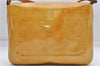 Auth Louis Vuitton Vernis Thompson Street Shoulder Bag Yellow M91008 LV 5191D