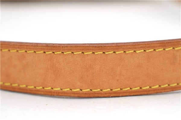 Auth Louis Vuitton Vernis Thompson Street Shoulder Bag Yellow M91008 LV 5191D