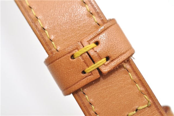 Auth Louis Vuitton Vernis Thompson Street Shoulder Bag Yellow M91008 LV 5191D