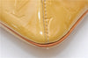 Auth Louis Vuitton Vernis Thompson Street Shoulder Bag Yellow M91008 LV 5191D