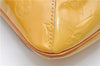 Auth Louis Vuitton Vernis Thompson Street Shoulder Bag Yellow M91008 LV 5191D