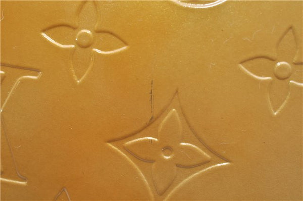 Auth Louis Vuitton Vernis Thompson Street Shoulder Bag Yellow M91008 LV 5191D